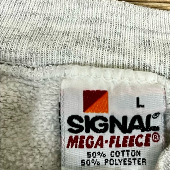 Vintage 90s Iowa State University ISU Sweatshirt Made in USA Science Technology - Picture 2 of 10